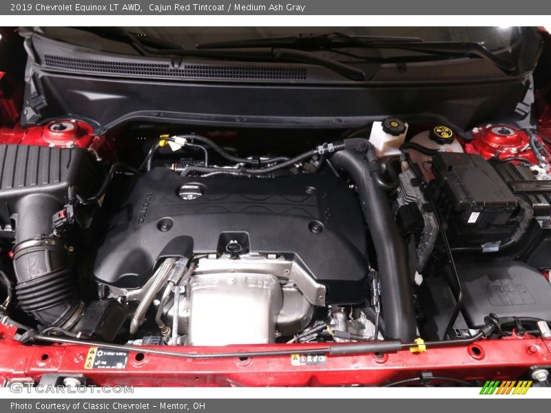 Cajun Red Tintcoat / Medium Ash Gray 2019 Chevrolet Equinox LT AWD