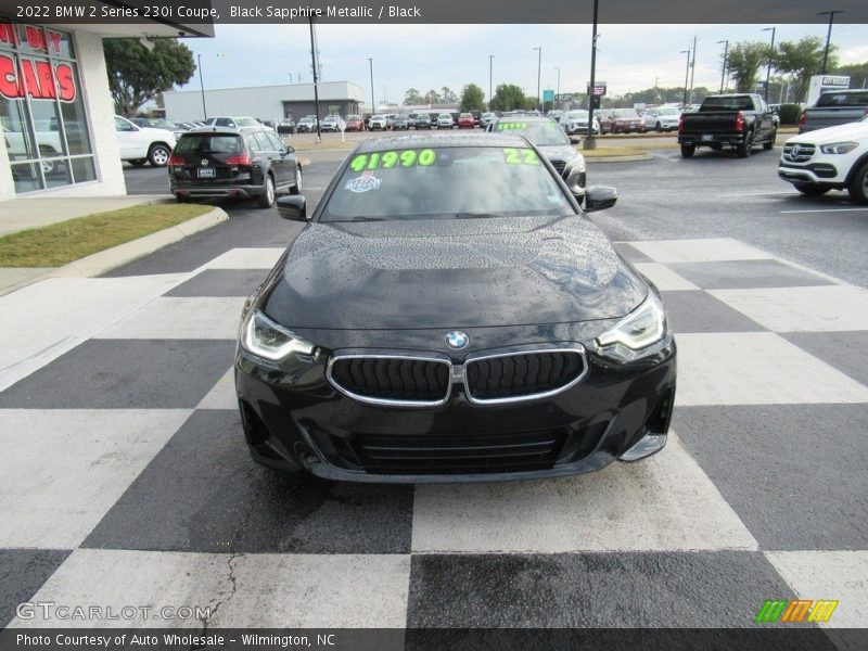 Black Sapphire Metallic / Black 2022 BMW 2 Series 230i Coupe