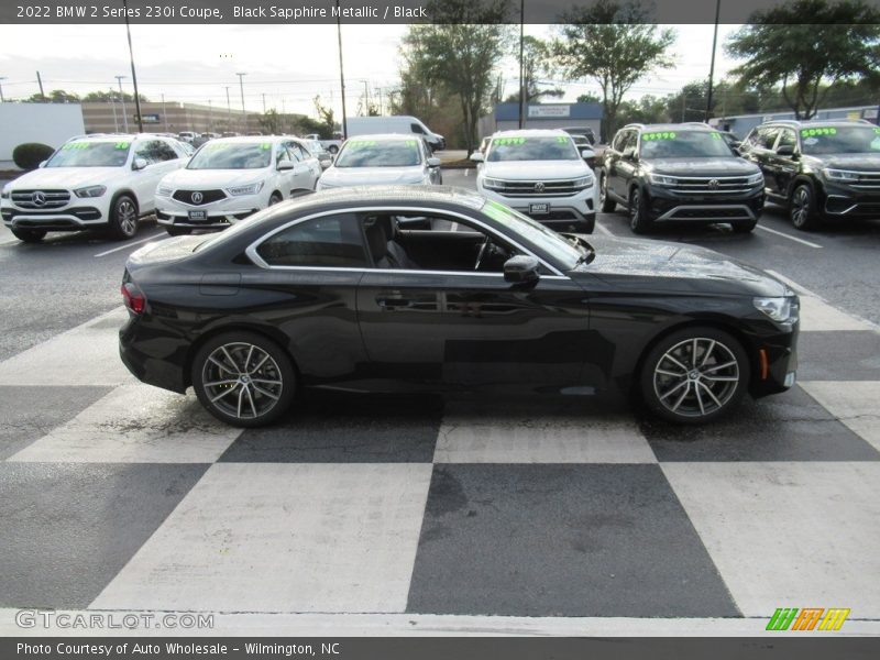 Black Sapphire Metallic / Black 2022 BMW 2 Series 230i Coupe