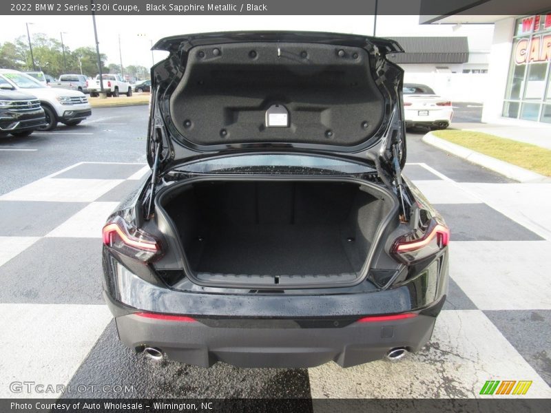 Black Sapphire Metallic / Black 2022 BMW 2 Series 230i Coupe