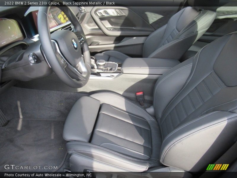 Black Sapphire Metallic / Black 2022 BMW 2 Series 230i Coupe