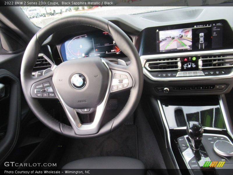 Black Sapphire Metallic / Black 2022 BMW 2 Series 230i Coupe