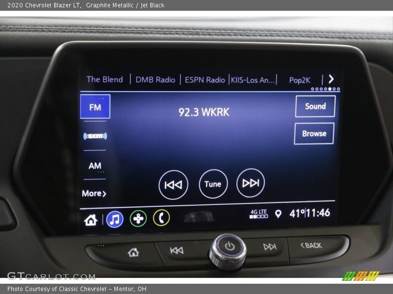 Graphite Metallic / Jet Black 2020 Chevrolet Blazer LT