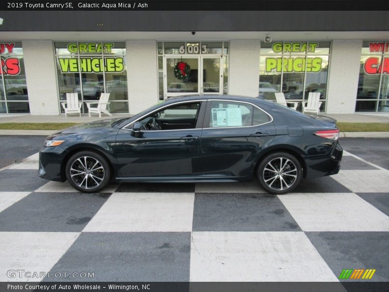Galactic Aqua Mica / Ash 2019 Toyota Camry SE