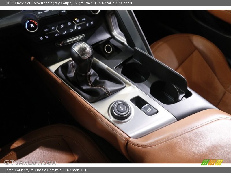 Night Race Blue Metallic / Kalahari 2014 Chevrolet Corvette Stingray Coupe