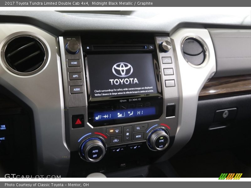 Controls of 2017 Tundra Limited Double Cab 4x4