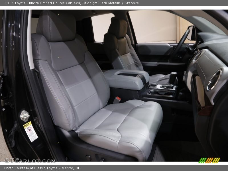 Front Seat of 2017 Tundra Limited Double Cab 4x4