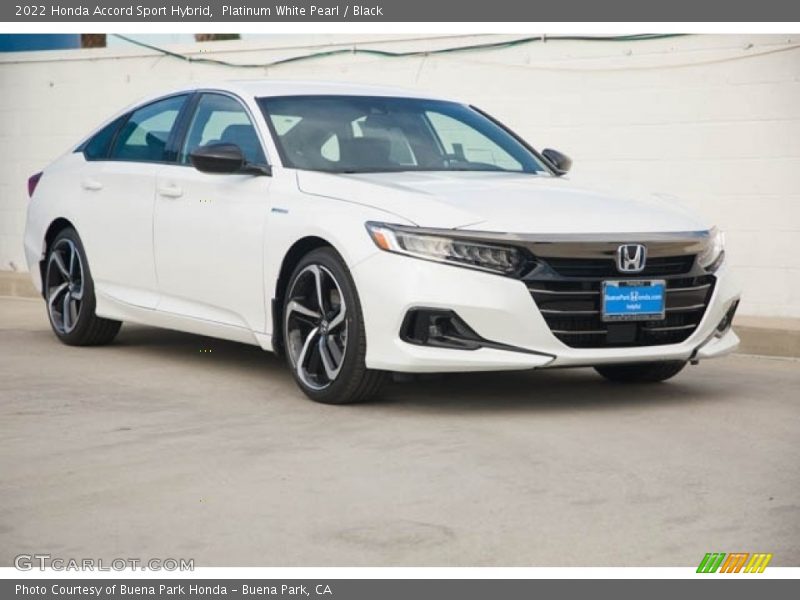 Front 3/4 View of 2022 Accord Sport Hybrid