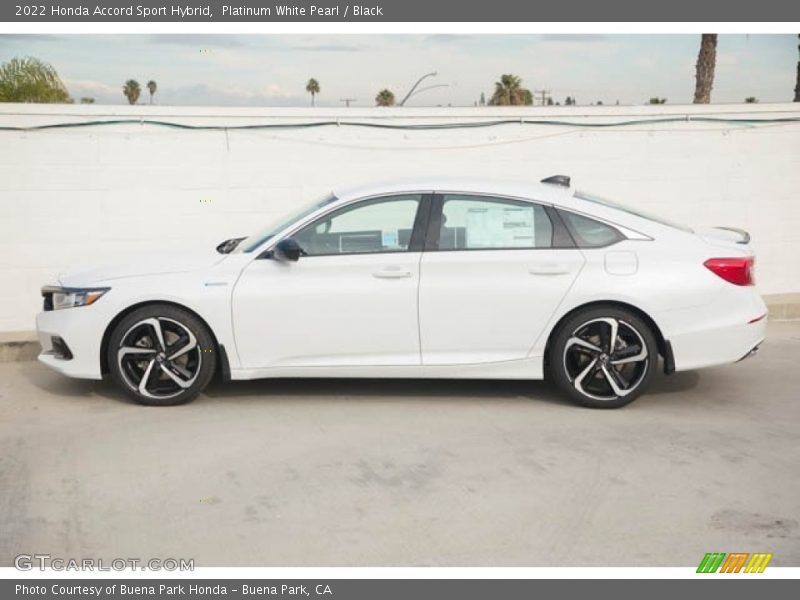  2022 Accord Sport Hybrid Platinum White Pearl