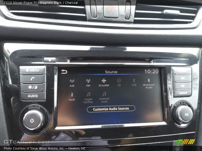 Magnetic Black / Charcoal 2019 Nissan Rogue SV