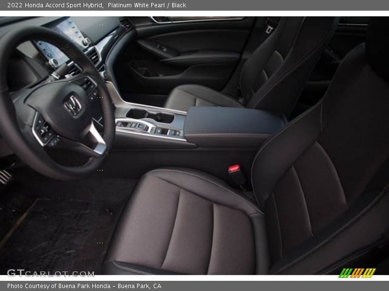 Front Seat of 2022 Accord Sport Hybrid