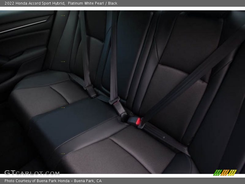 Platinum White Pearl / Black 2022 Honda Accord Sport Hybrid