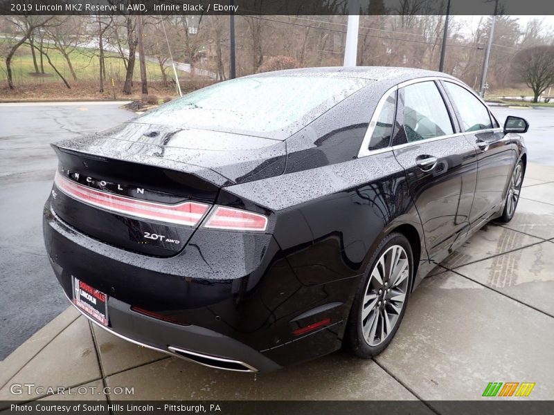 Infinite Black / Ebony 2019 Lincoln MKZ Reserve II AWD