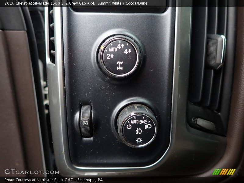 Summit White / Cocoa/Dune 2016 Chevrolet Silverado 1500 LTZ Crew Cab 4x4