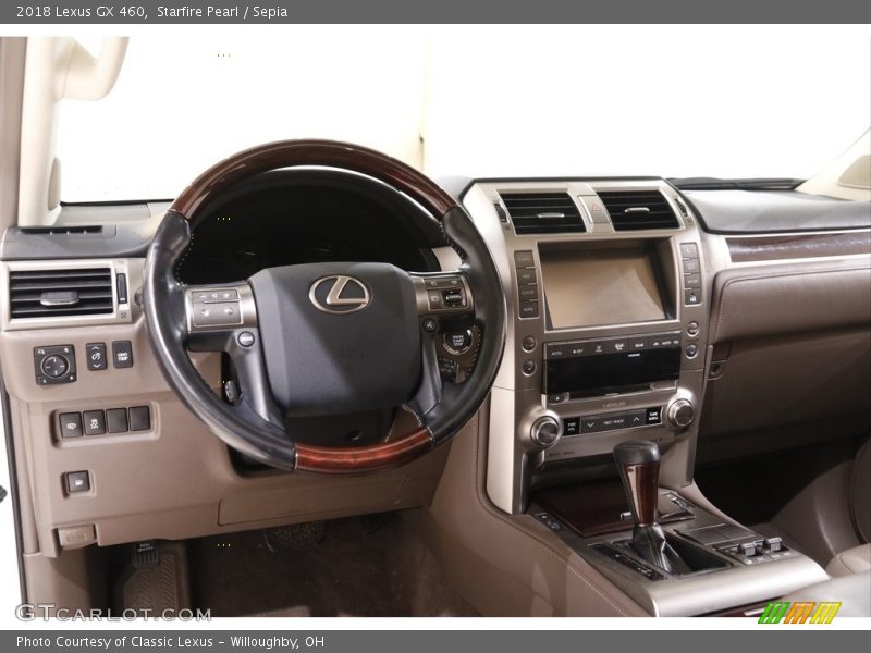 Starfire Pearl / Sepia 2018 Lexus GX 460