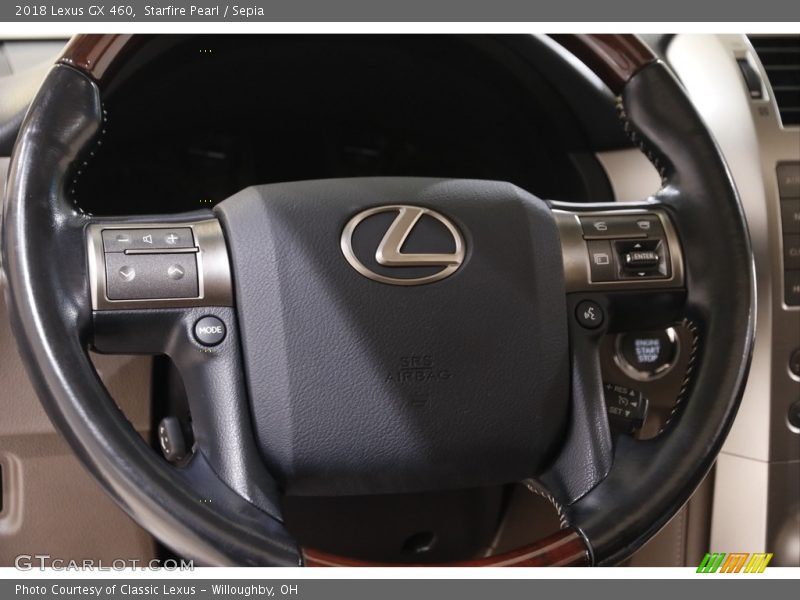 Starfire Pearl / Sepia 2018 Lexus GX 460