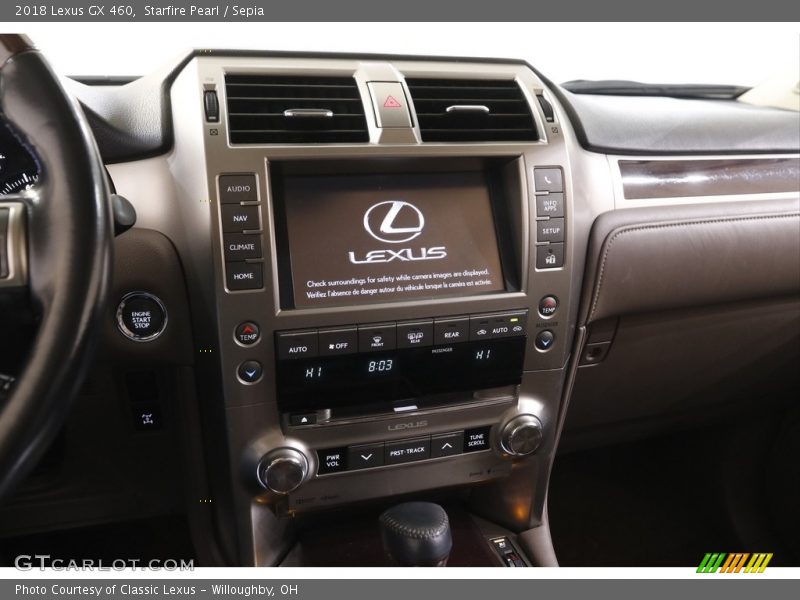 Starfire Pearl / Sepia 2018 Lexus GX 460