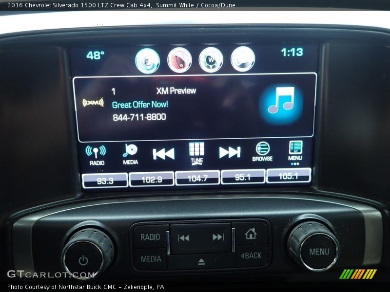 Summit White / Cocoa/Dune 2016 Chevrolet Silverado 1500 LTZ Crew Cab 4x4