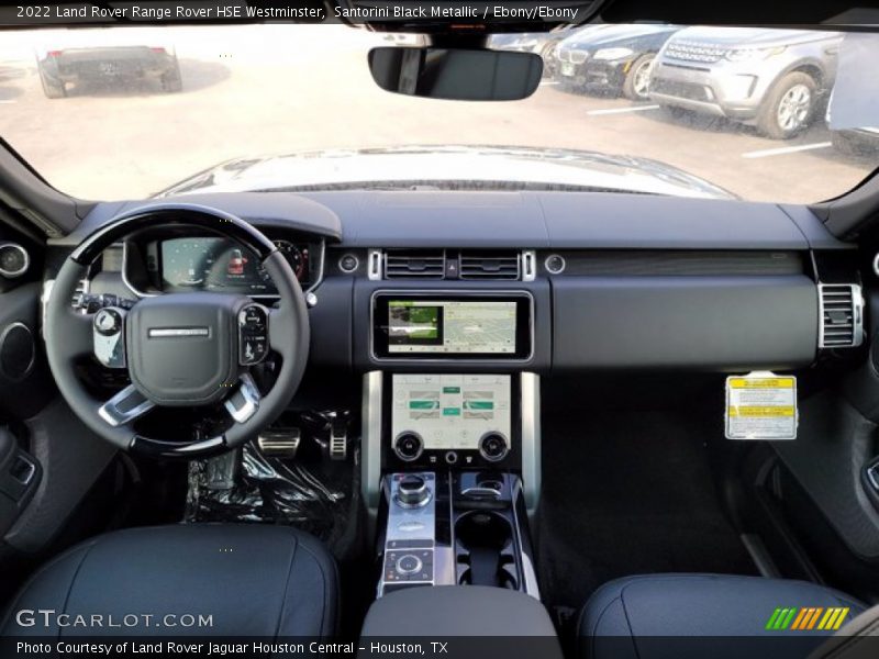 Dashboard of 2022 Range Rover HSE Westminster