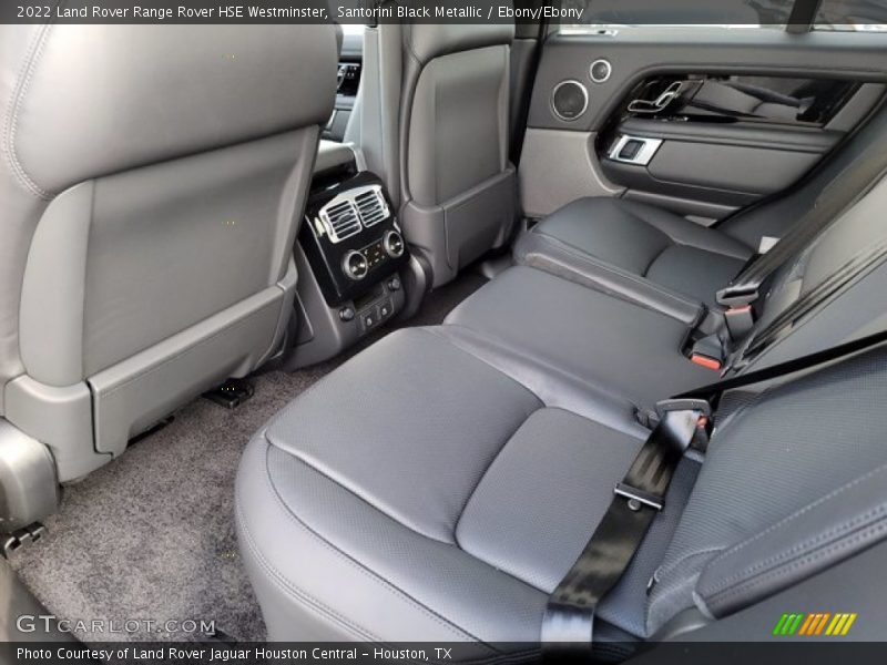 Rear Seat of 2022 Range Rover HSE Westminster