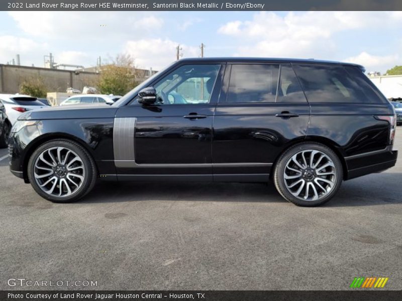  2022 Range Rover HSE Westminster Santorini Black Metallic