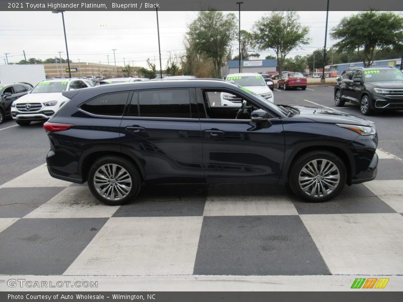 Blueprint / Black 2021 Toyota Highlander Platinum