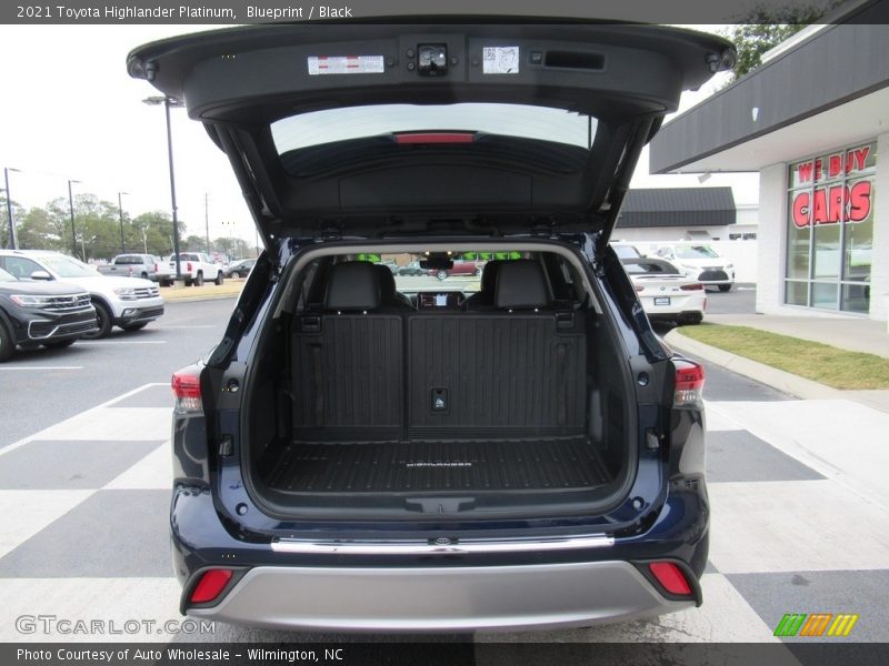 Blueprint / Black 2021 Toyota Highlander Platinum