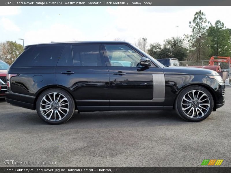  2022 Range Rover HSE Westminster Santorini Black Metallic