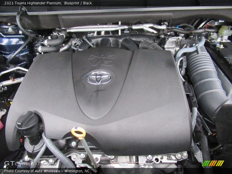 Blueprint / Black 2021 Toyota Highlander Platinum