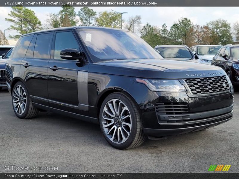  2022 Range Rover HSE Westminster Santorini Black Metallic
