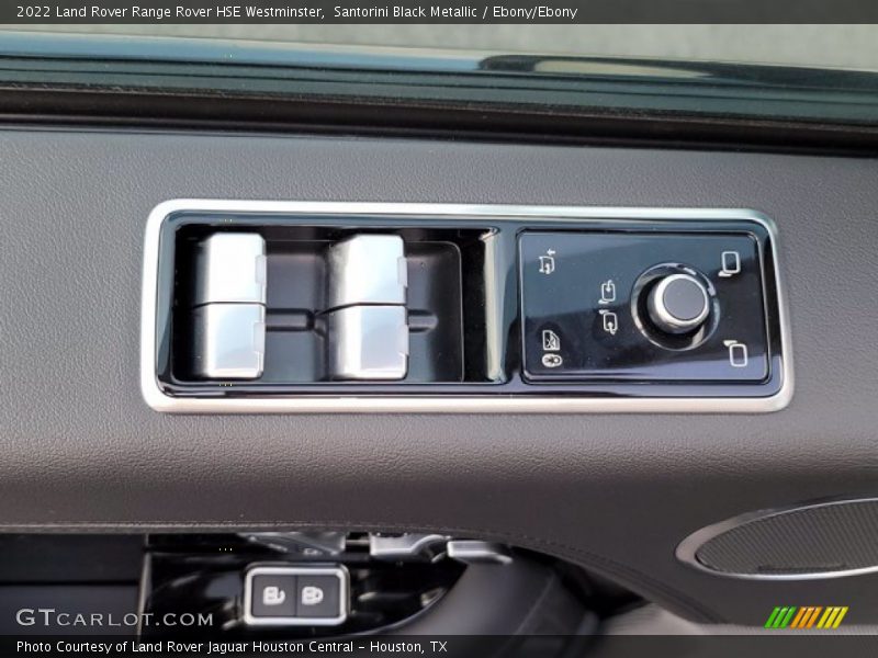 Controls of 2022 Range Rover HSE Westminster