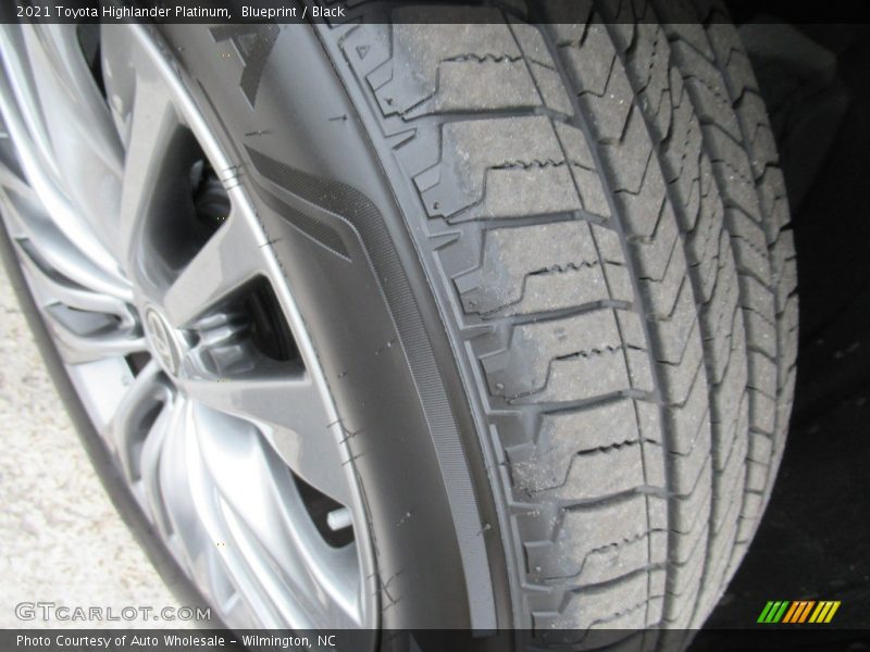 Blueprint / Black 2021 Toyota Highlander Platinum