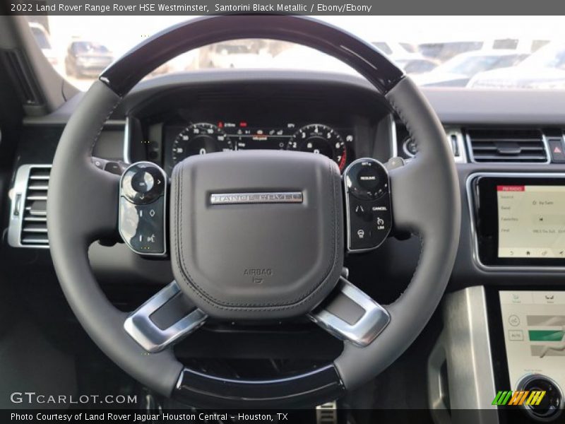  2022 Range Rover HSE Westminster Steering Wheel