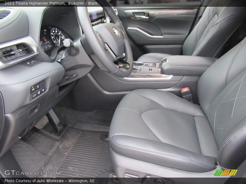 Blueprint / Black 2021 Toyota Highlander Platinum
