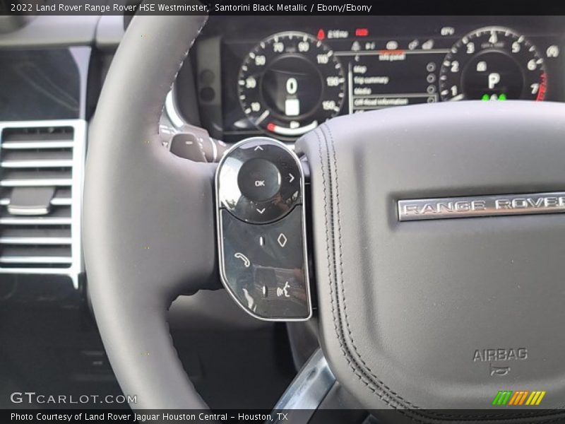  2022 Range Rover HSE Westminster Steering Wheel
