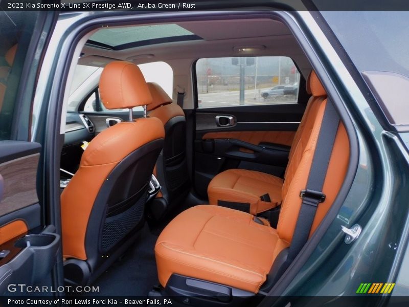 Rear Seat of 2022 Sorento X-Line SX Prestige AWD