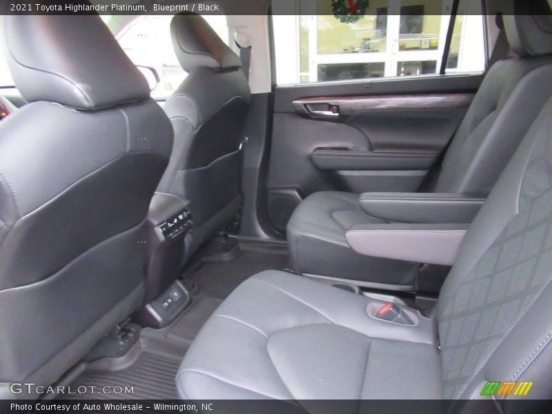 Blueprint / Black 2021 Toyota Highlander Platinum