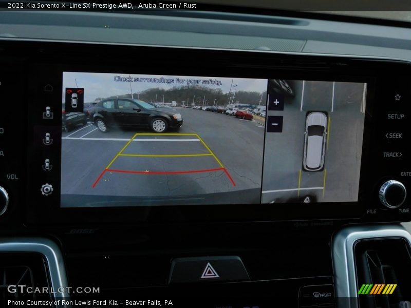 Aruba Green / Rust 2022 Kia Sorento X-Line SX Prestige AWD