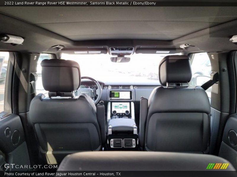  2022 Range Rover HSE Westminster Ebony/Ebony Interior