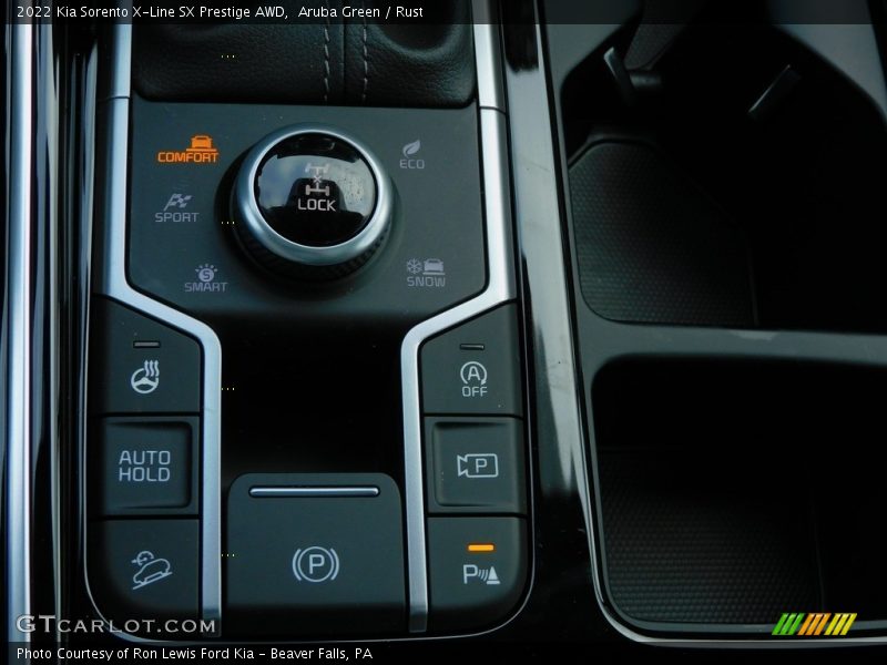 Aruba Green / Rust 2022 Kia Sorento X-Line SX Prestige AWD
