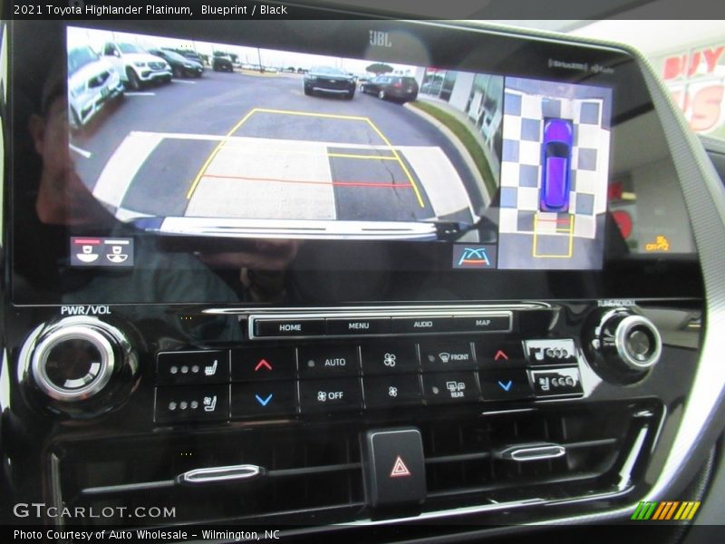 Blueprint / Black 2021 Toyota Highlander Platinum