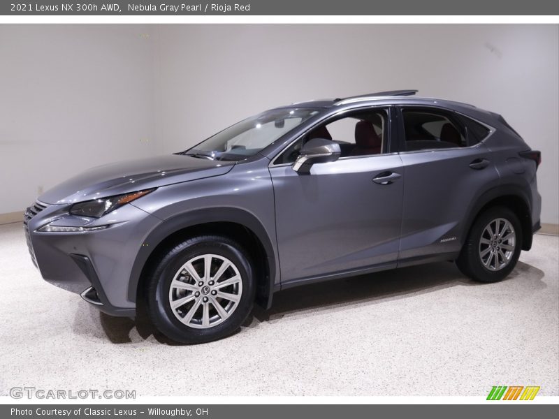 Front 3/4 View of 2021 NX 300h AWD