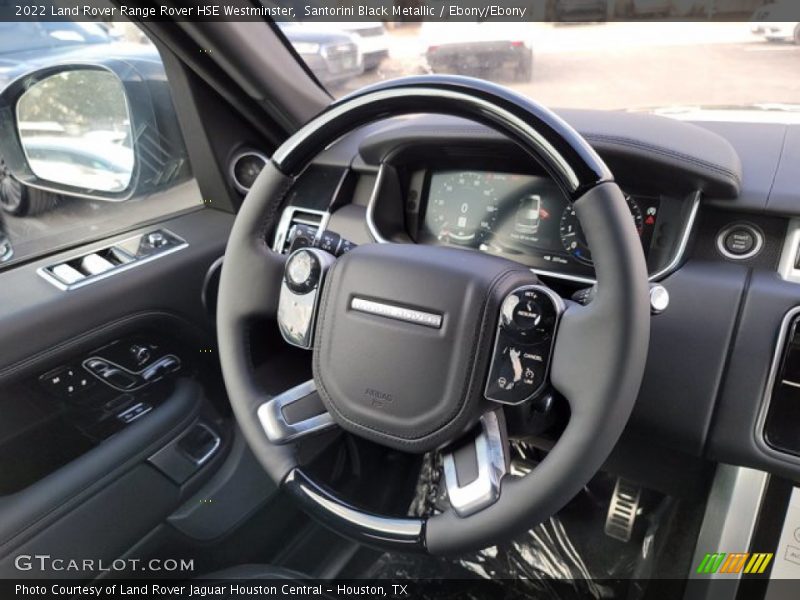  2022 Range Rover HSE Westminster Steering Wheel
