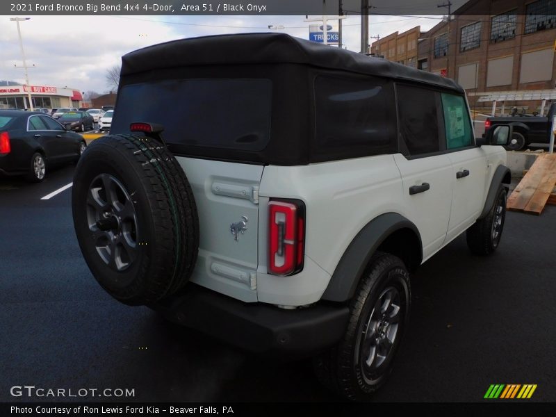 Area 51 / Black Onyx 2021 Ford Bronco Big Bend 4x4 4-Door