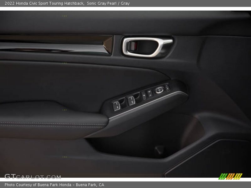 Sonic Gray Pearl / Gray 2022 Honda Civic Sport Touring Hatchback