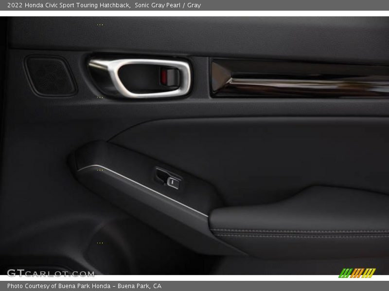 Sonic Gray Pearl / Gray 2022 Honda Civic Sport Touring Hatchback