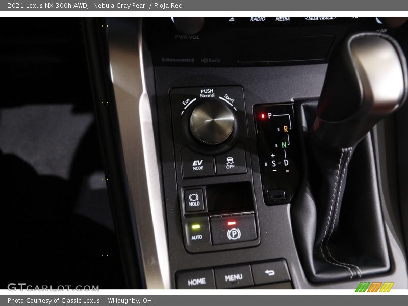 Controls of 2021 NX 300h AWD