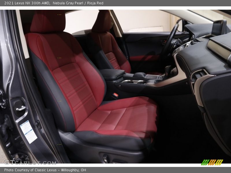 Front Seat of 2021 NX 300h AWD