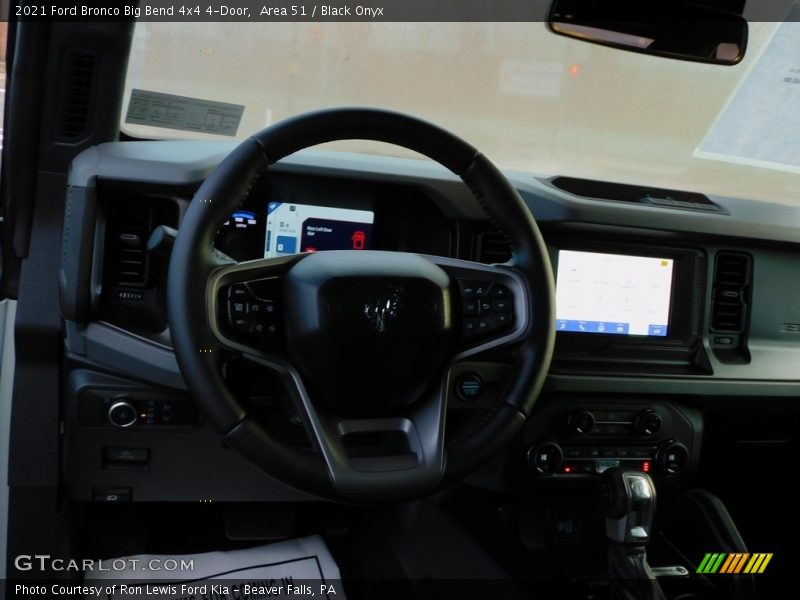 Area 51 / Black Onyx 2021 Ford Bronco Big Bend 4x4 4-Door