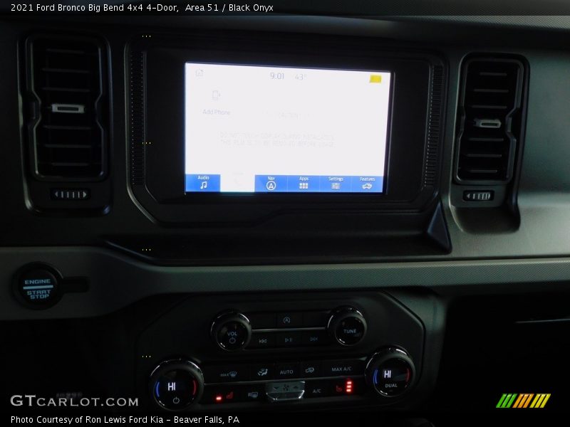 Area 51 / Black Onyx 2021 Ford Bronco Big Bend 4x4 4-Door